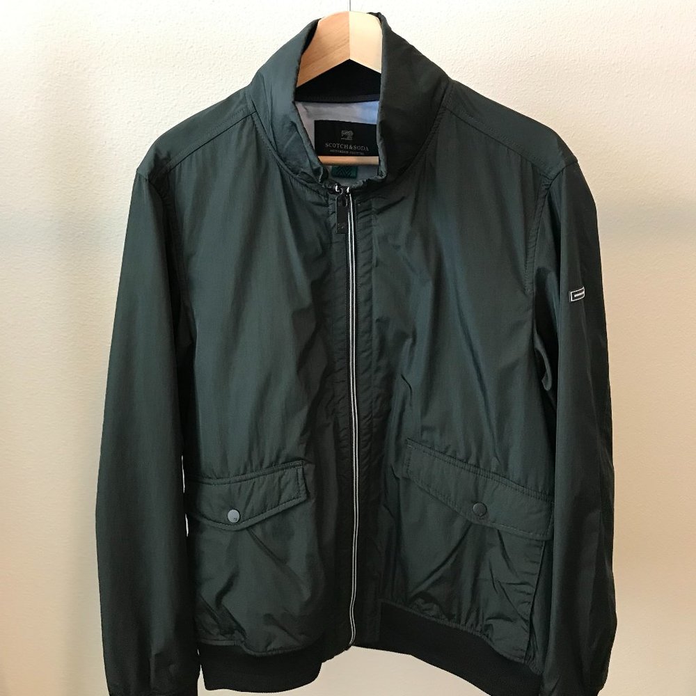 Scotch & Soda Classic Zip-Front Jacket (Large)